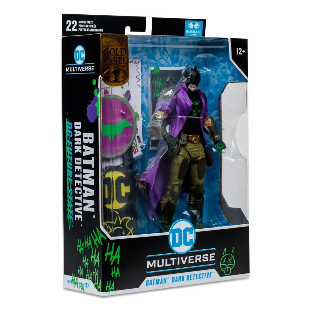 DC Multiverse Dark Detective (Future State) (Jokerized) (Gold Label) akciófigura 18 cm termékfotó