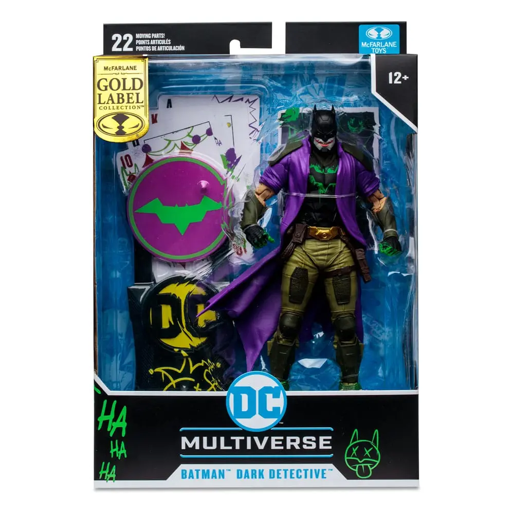 DC Multiverse Dark Detective (Future State) (Jokerized) (Gold Label) akciófigura 18 cm termékfotó