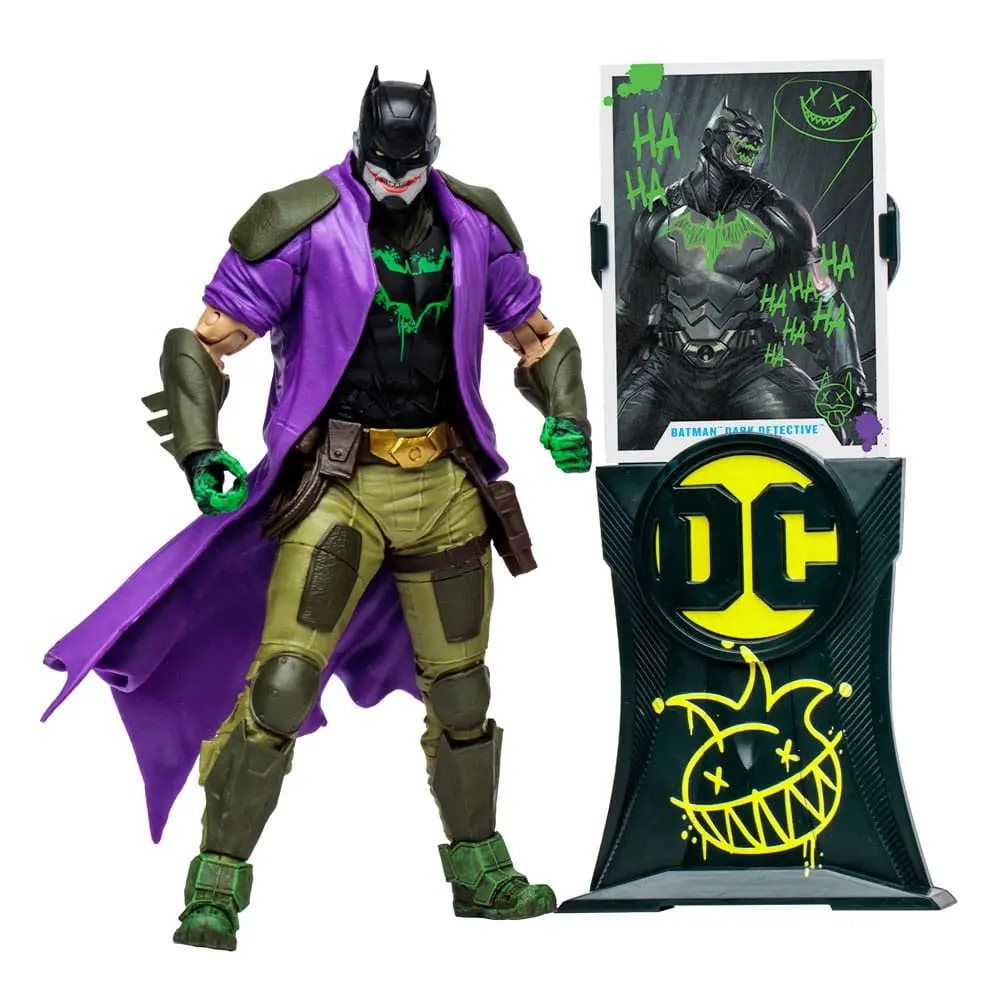 DC Multiverse Dark Detective (Future State) (Jokerized) (Gold Label) akciófigura 18 cm termékfotó