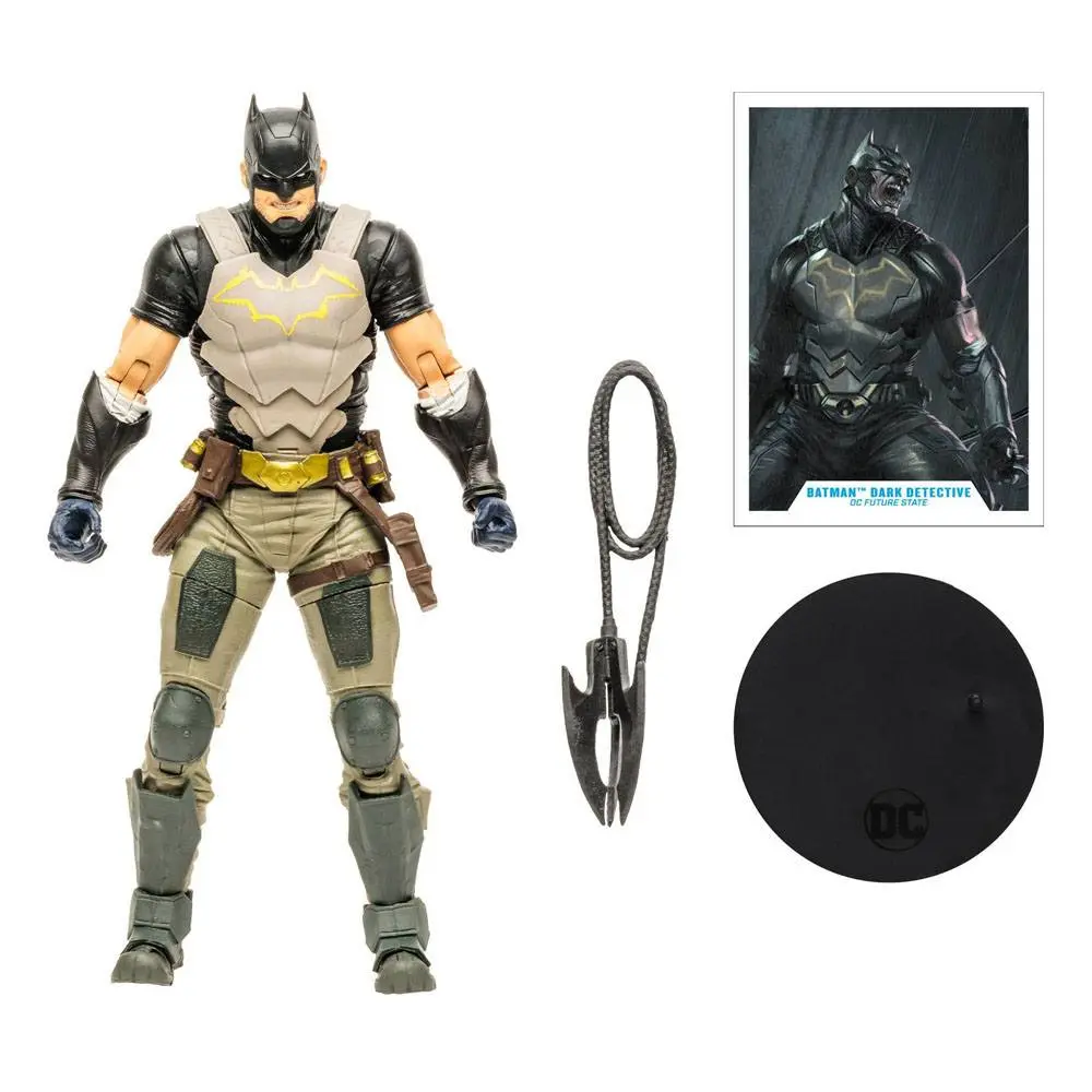 DC Multiverse Dark Detective (Future State) (No Coat) (Gold Label) (SDCC) akciófigura 18 cm termékfotó