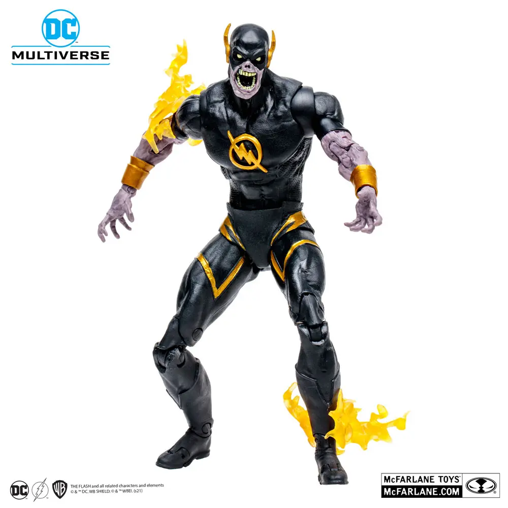 DC Multiverse Dark Flash Speed Metal (Gold Label) akciófigura 18 cm termékfotó