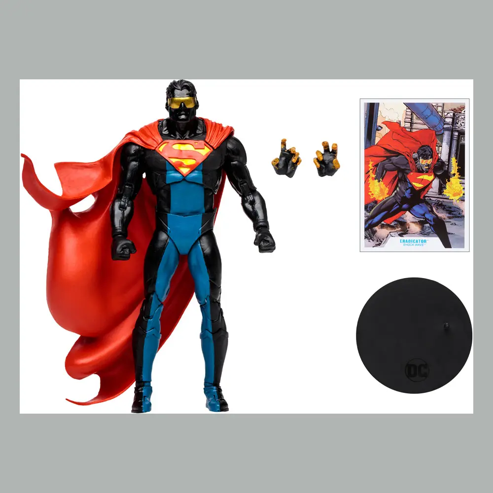 DC Multiverse Eradicator (Shock Wave Gold Label) akciófigura 18 cm termékfotó