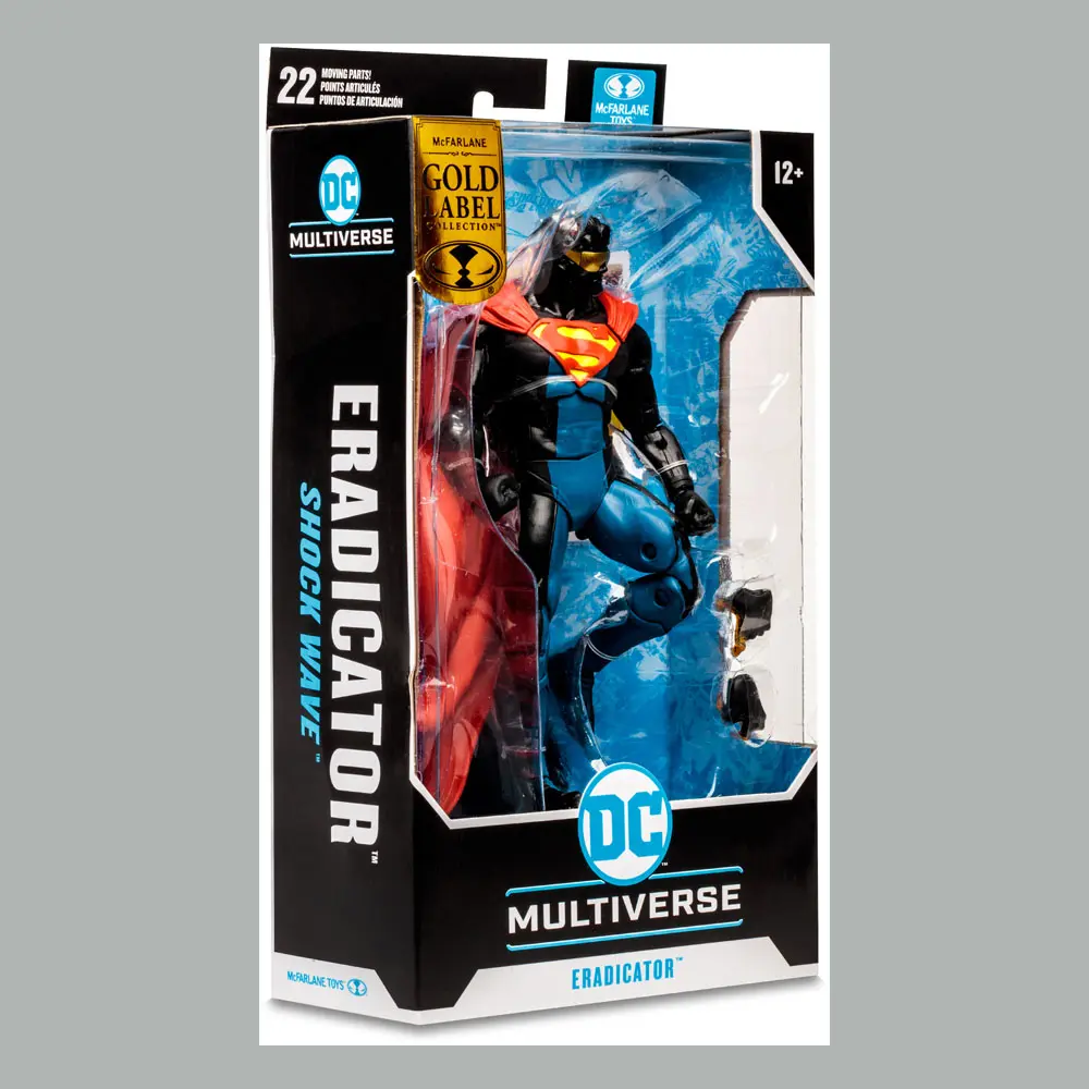 DC Multiverse Eradicator (Shock Wave Gold Label) akciófigura 18 cm termékfotó