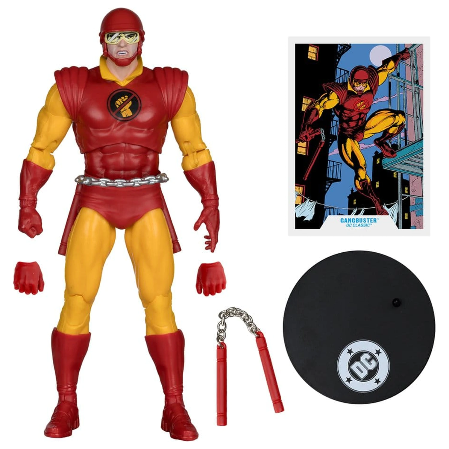 DC Multiverse Gangbuster (DC Classic) (Red Platinum Edition) akciófigura 18 cm termékfotó
