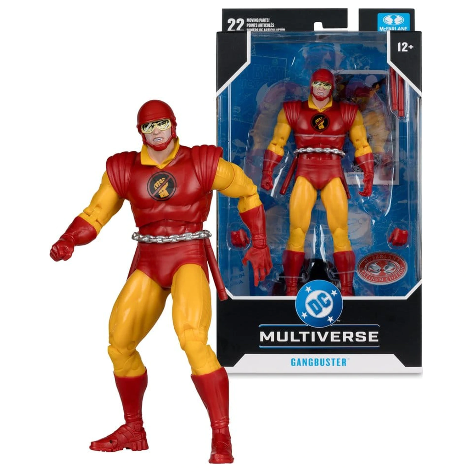 DC Multiverse Gangbuster (DC Classic) (Red Platinum Edition) akciófigura 18 cm termékfotó