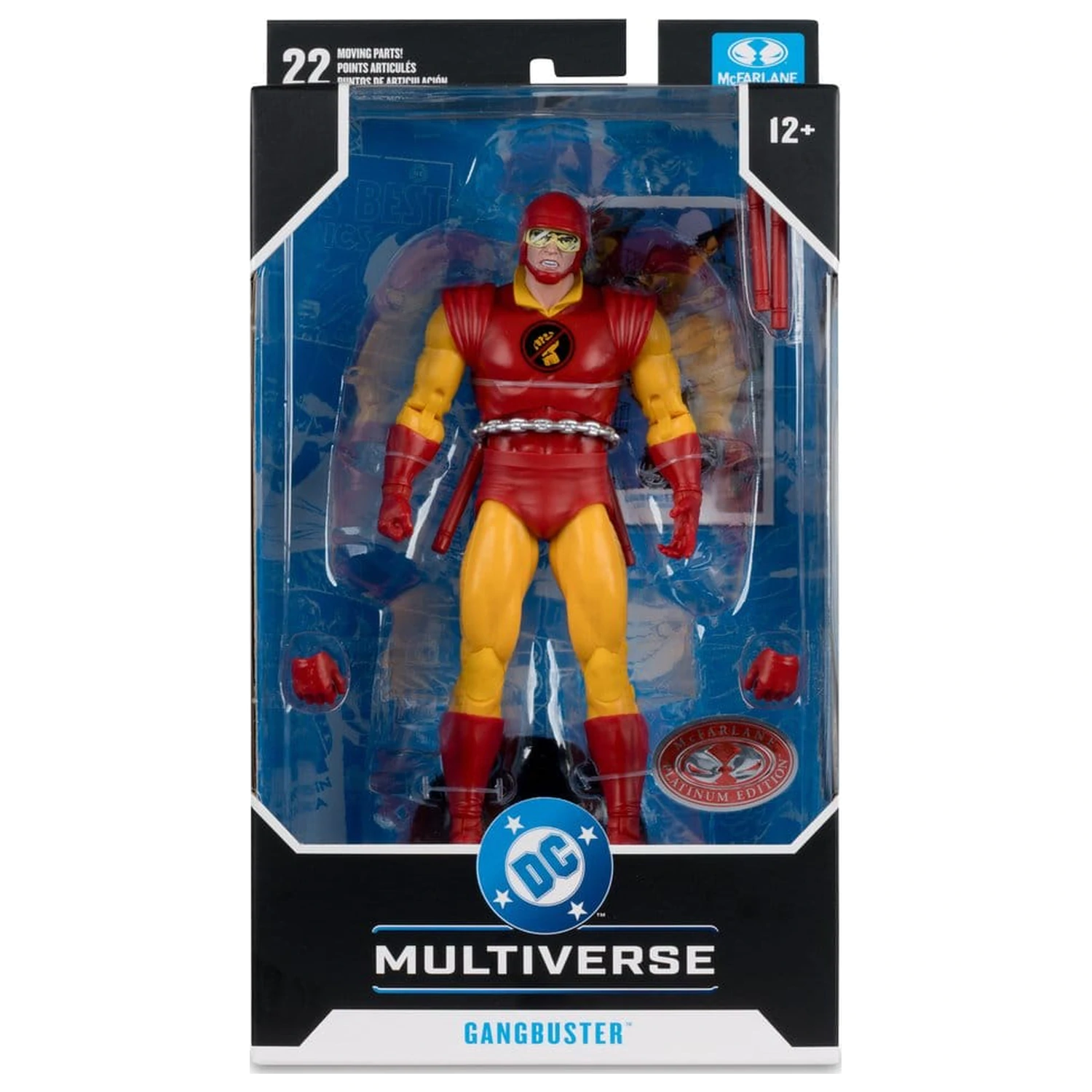 DC Multiverse Gangbuster (DC Classic) (Red Platinum Edition) akciófigura 18 cm termékfotó
