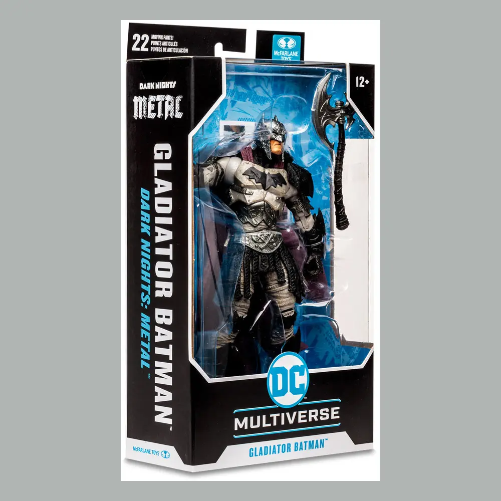 DC Multiverse Gladiator Batman (Dark Metal) akciófigura 18 cm termékfotó