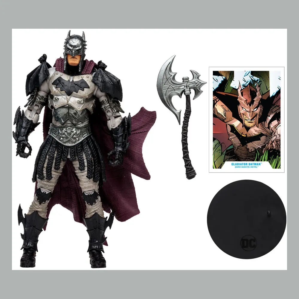 DC Multiverse Gladiator Batman (Dark Metal) akciófigura 18 cm termékfotó