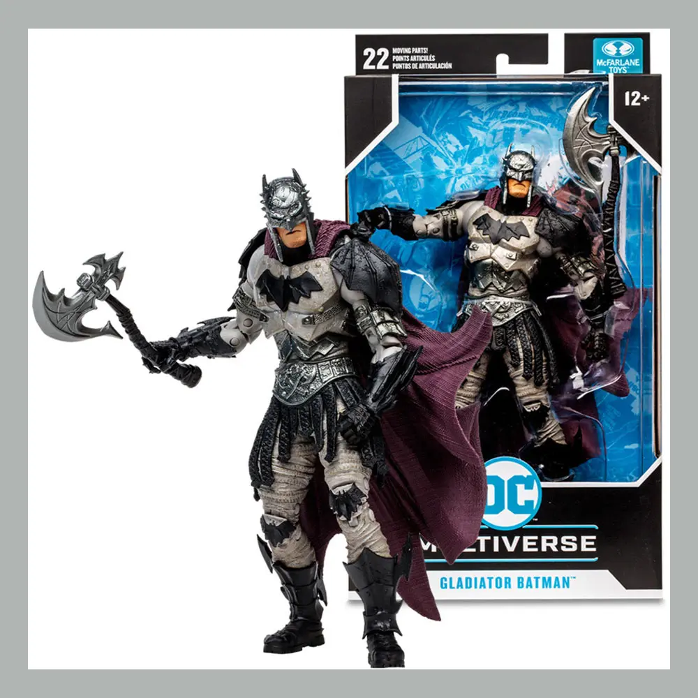 DC Multiverse Gladiator Batman (Dark Metal) akciófigura 18 cm termékfotó