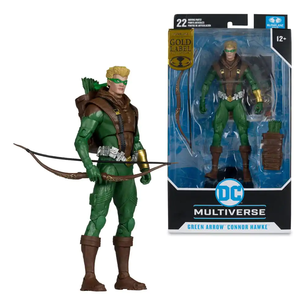 DC Multiverse Green Arrow (Gold Label) akciófigura 18 cm termékfotó