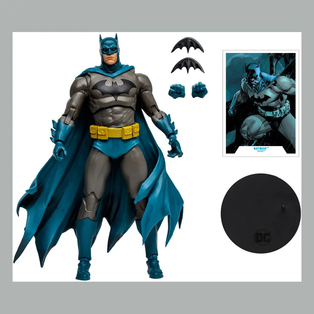 DC Multiverse Hush Batman (Blue/Grey Variant) akciófigura 18 cm termékfotó