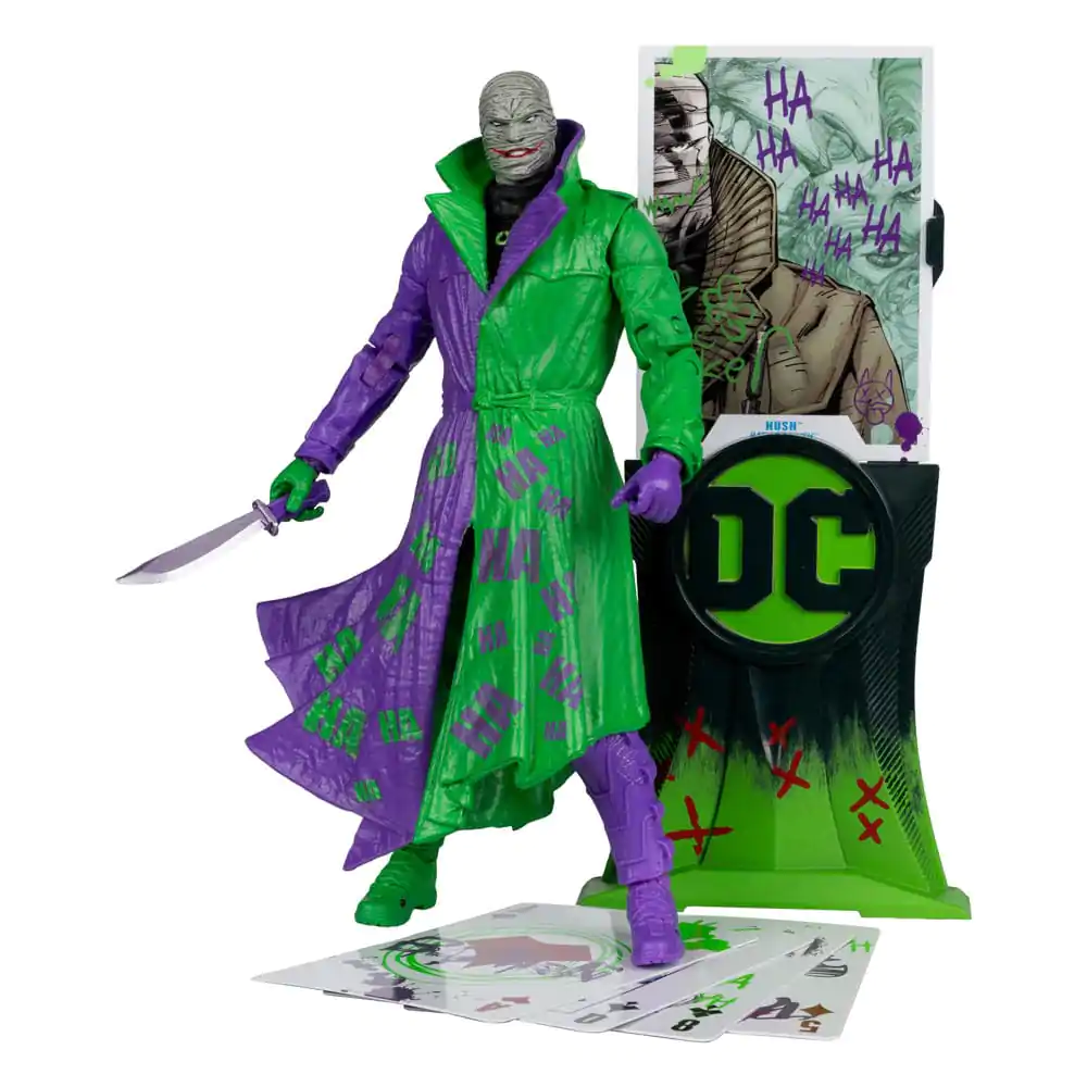 DC Multiverse Hush (Batman: Hush) Jokerized (Gold Label) akciófigura 18 cm termékfotó