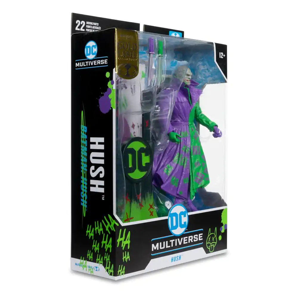 DC Multiverse Hush (Batman: Hush) Jokerized (Gold Label) akciófigura 18 cm termékfotó