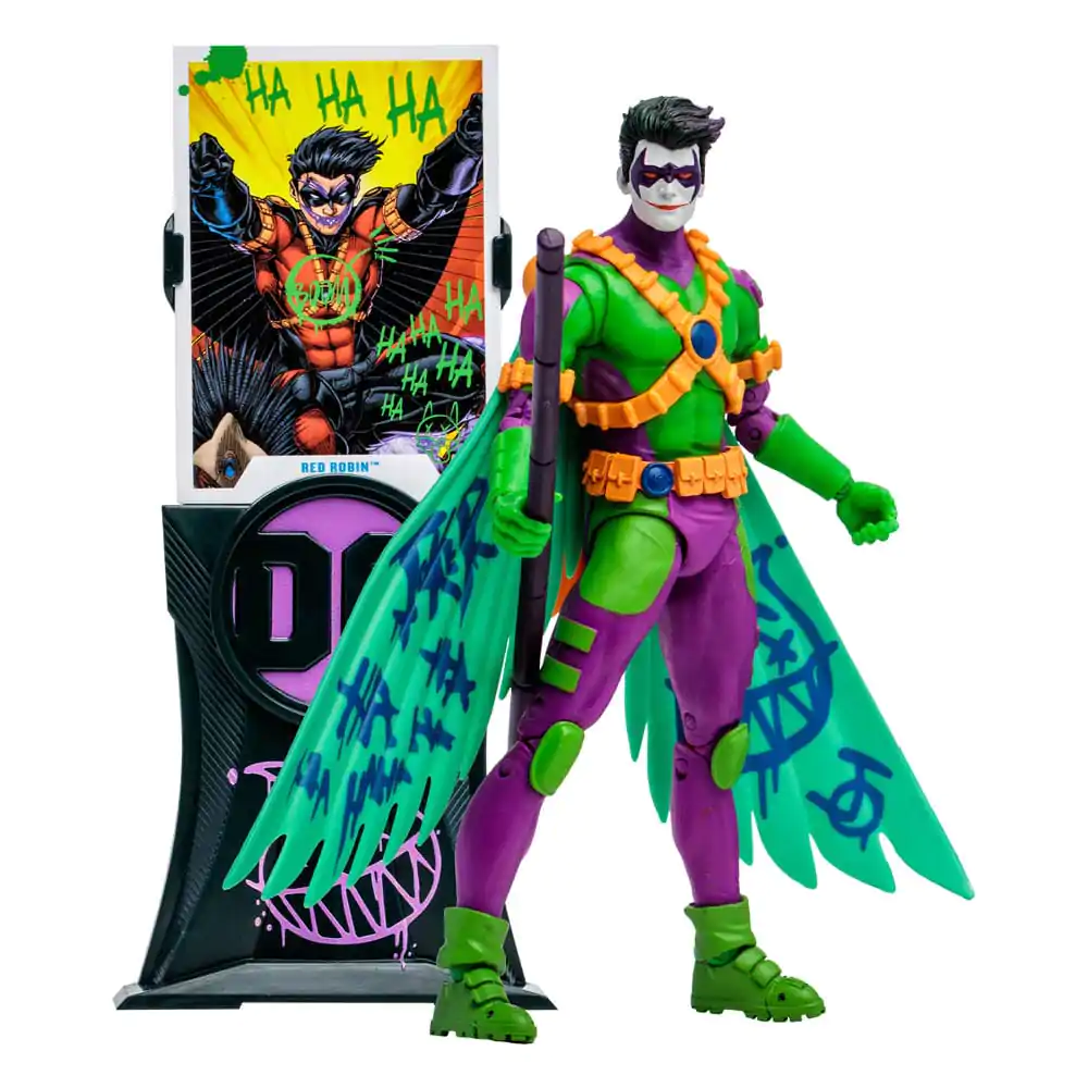 DC Multiverse Jokerized Red Robin (New 52) (Gold Label) akciófigura 18 cm termékfotó