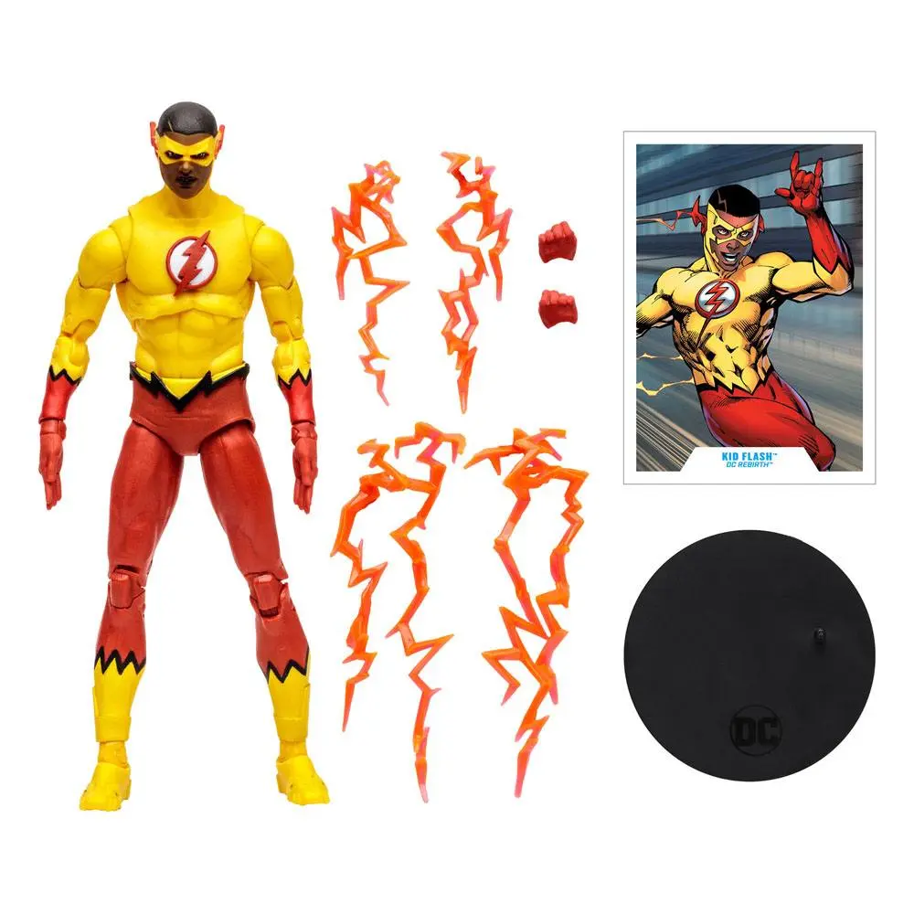 DC Multiverse Kid Flash (Rebirth) akciófigura 18 cm termékfotó