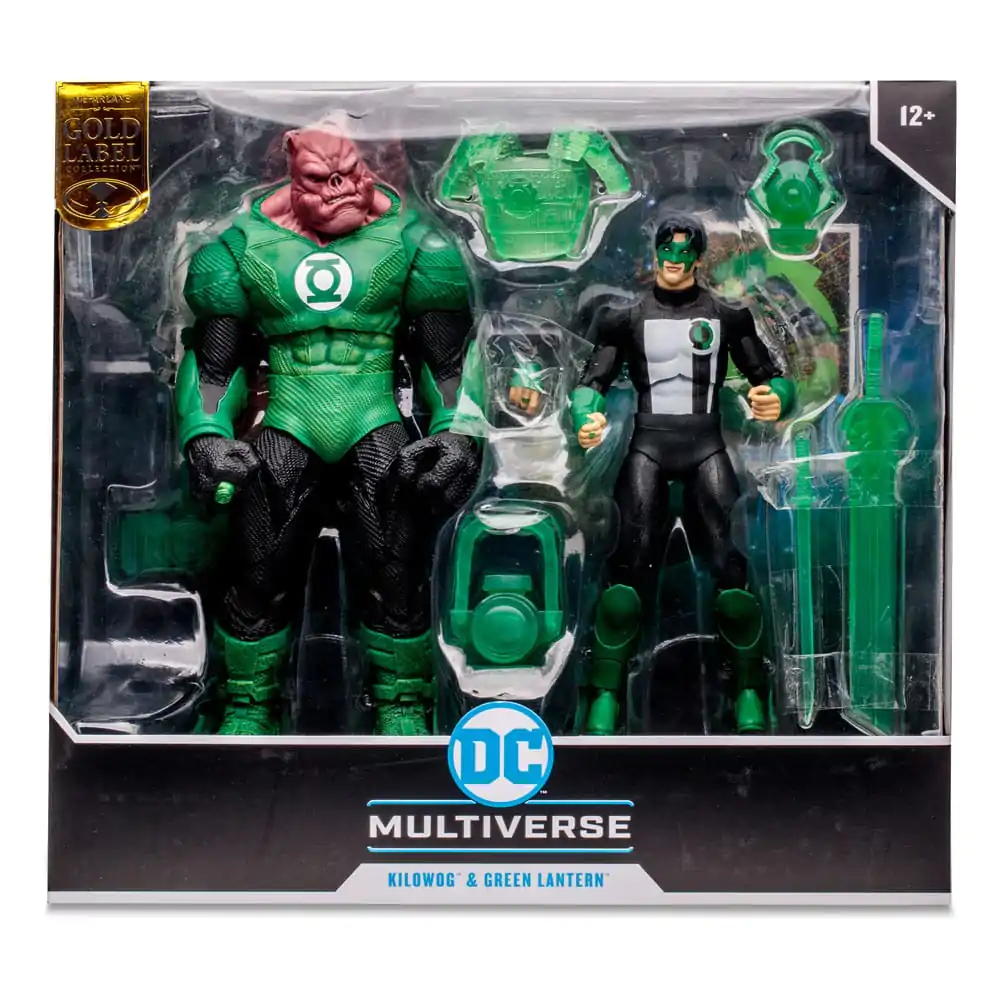 DC Multiverse Kilowog &amp; Green Lantern (Gold Label) 2 db-os akciófigura csomag 18 cm termékfotó