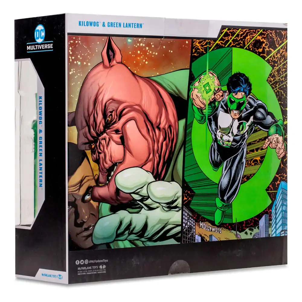 DC Multiverse Kilowog &amp; Green Lantern (Gold Label) 2 db-os akciófigura csomag 18 cm termékfotó