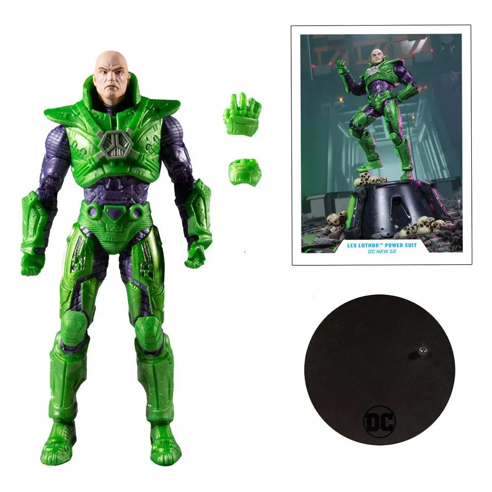 DC Multiverse Lex Luthor Power Suit DC New 52 akciófigura 18 cm termékfotó