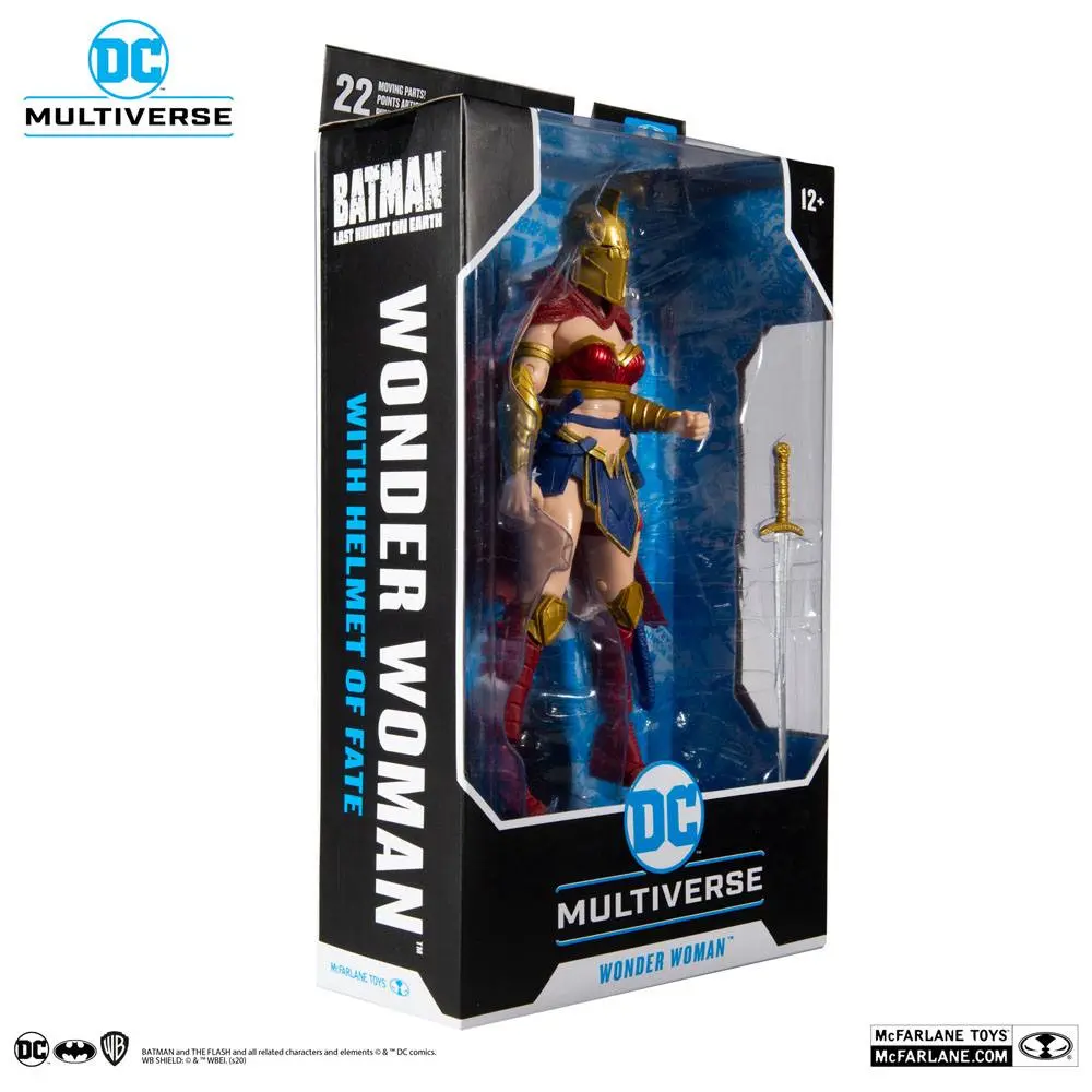 DC Multiverse LKOE Wonder Woman with Helmet of Fate akciófigura 18 cm termékfotó