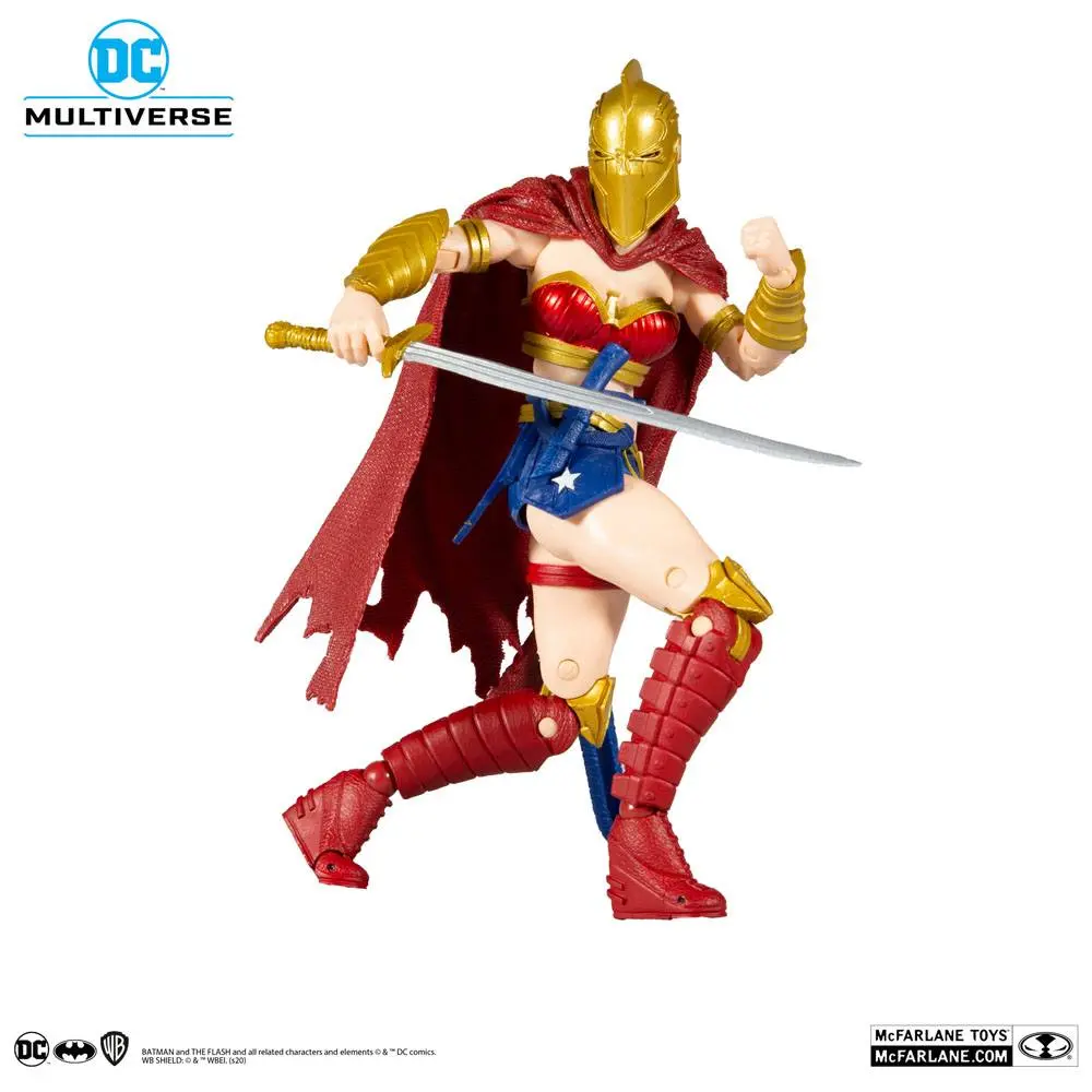 DC Multiverse LKOE Wonder Woman with Helmet of Fate akciófigura 18 cm termékfotó