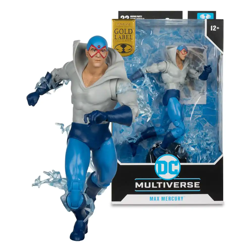 DC Multiverse Max Mercury (The Flash) Gold Label akciófigura 18 cm termékfotó