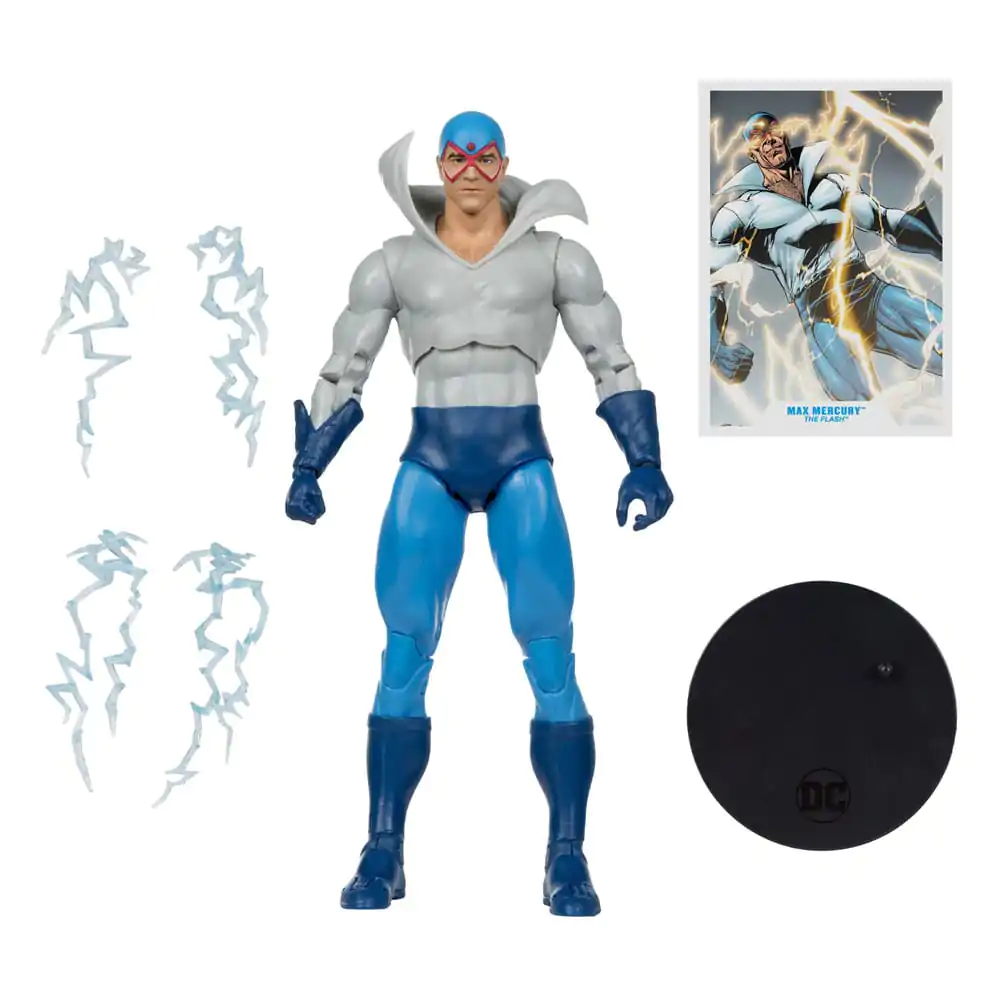 DC Multiverse Max Mercury (The Flash) Gold Label akciófigura 18 cm termékfotó