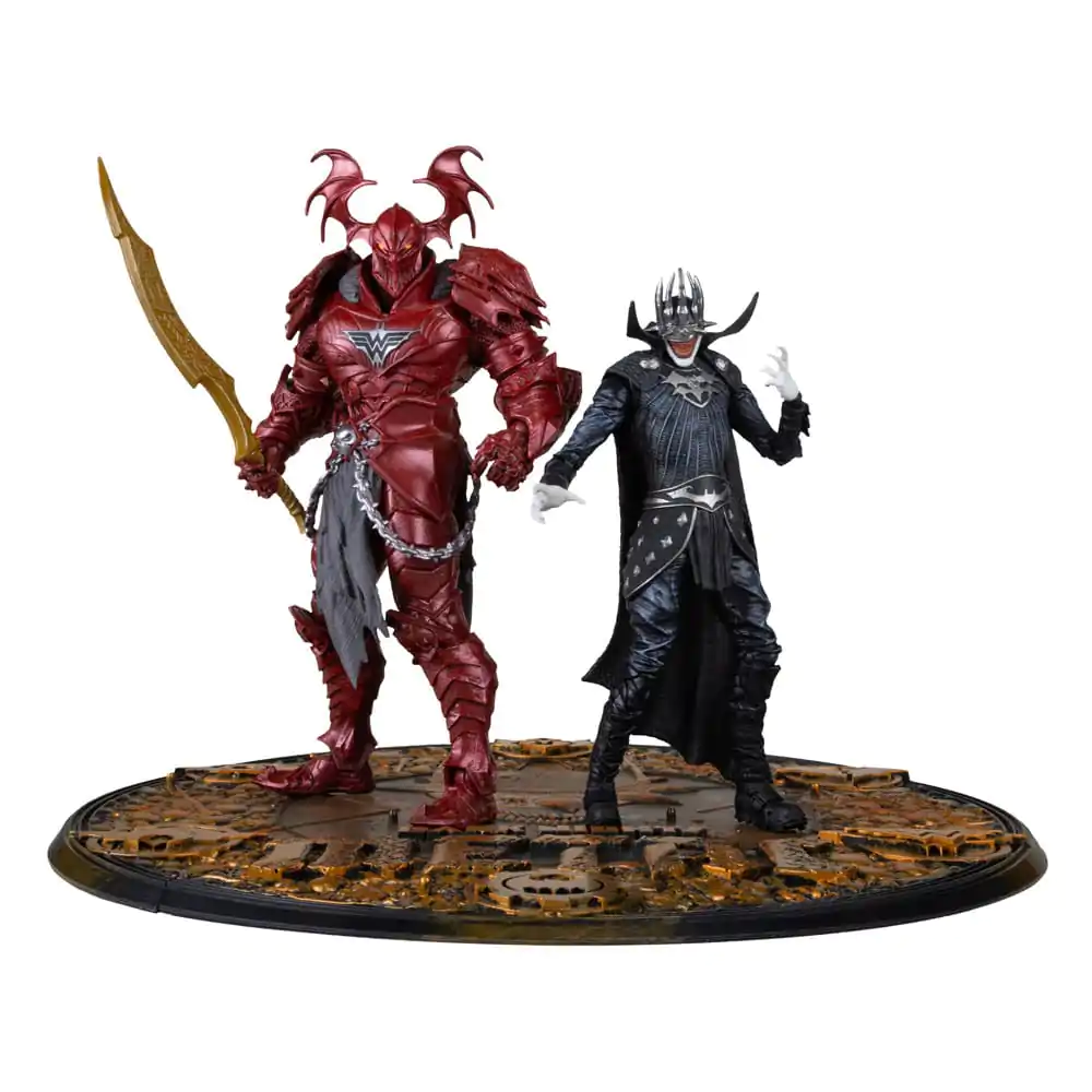 DC Multiverse McFarlane Collector Edition #04 Batman who laughs (Knight Armor) & Merciless (Dark Multiverse) 2 db-os akciófigura csomag 18 cm termékfotó