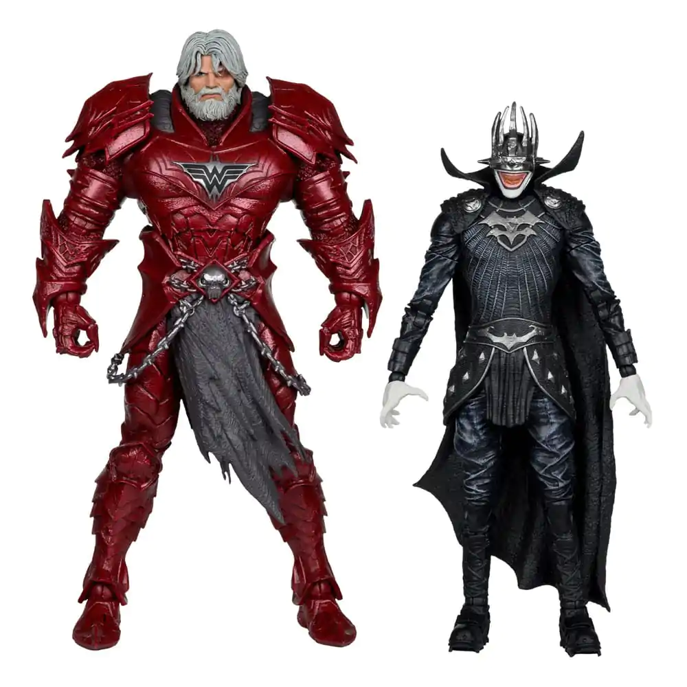 DC Multiverse McFarlane Collector Edition #04 Batman who laughs (Knight Armor) & Merciless (Dark Multiverse) 2 db-os akciófigura csomag 18 cm termékfotó