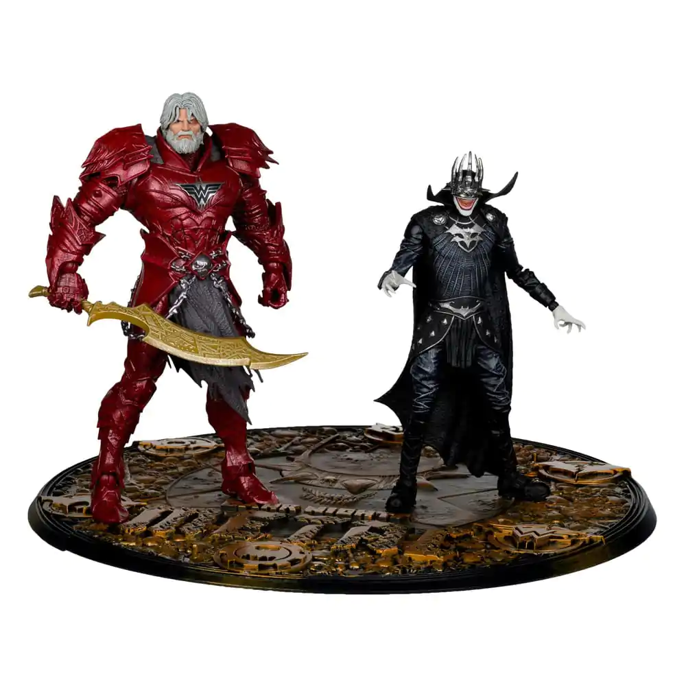 DC Multiverse McFarlane Collector Edition #04 Batman who laughs (Knight Armor) & Merciless (Dark Multiverse) 2 db-os akciófigura csomag 18 cm termékfotó