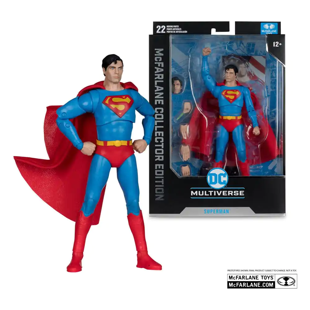 DC Multiverse McFarlane Collector Edition #25 Superman (Superman: The Movie 1978) akciófigura 18 cm termékfotó