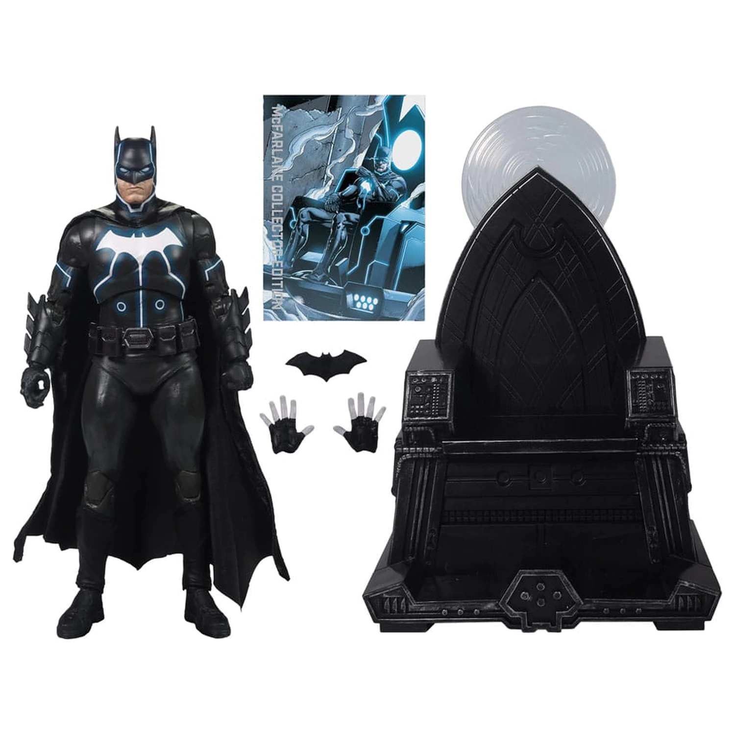 DC Multiverse McFarlane Collector Edition #47 Batman & Mobius Chair (Darkseid War) akciófigura 18 cm termékfotó