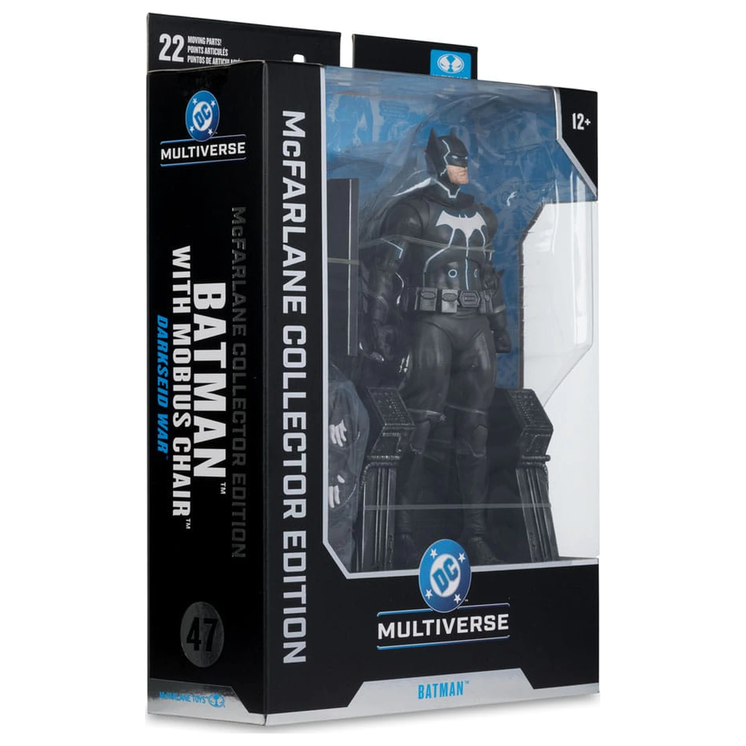 DC Multiverse McFarlane Collector Edition #47 Batman & Mobius Chair (Darkseid War) akciófigura 18 cm termékfotó