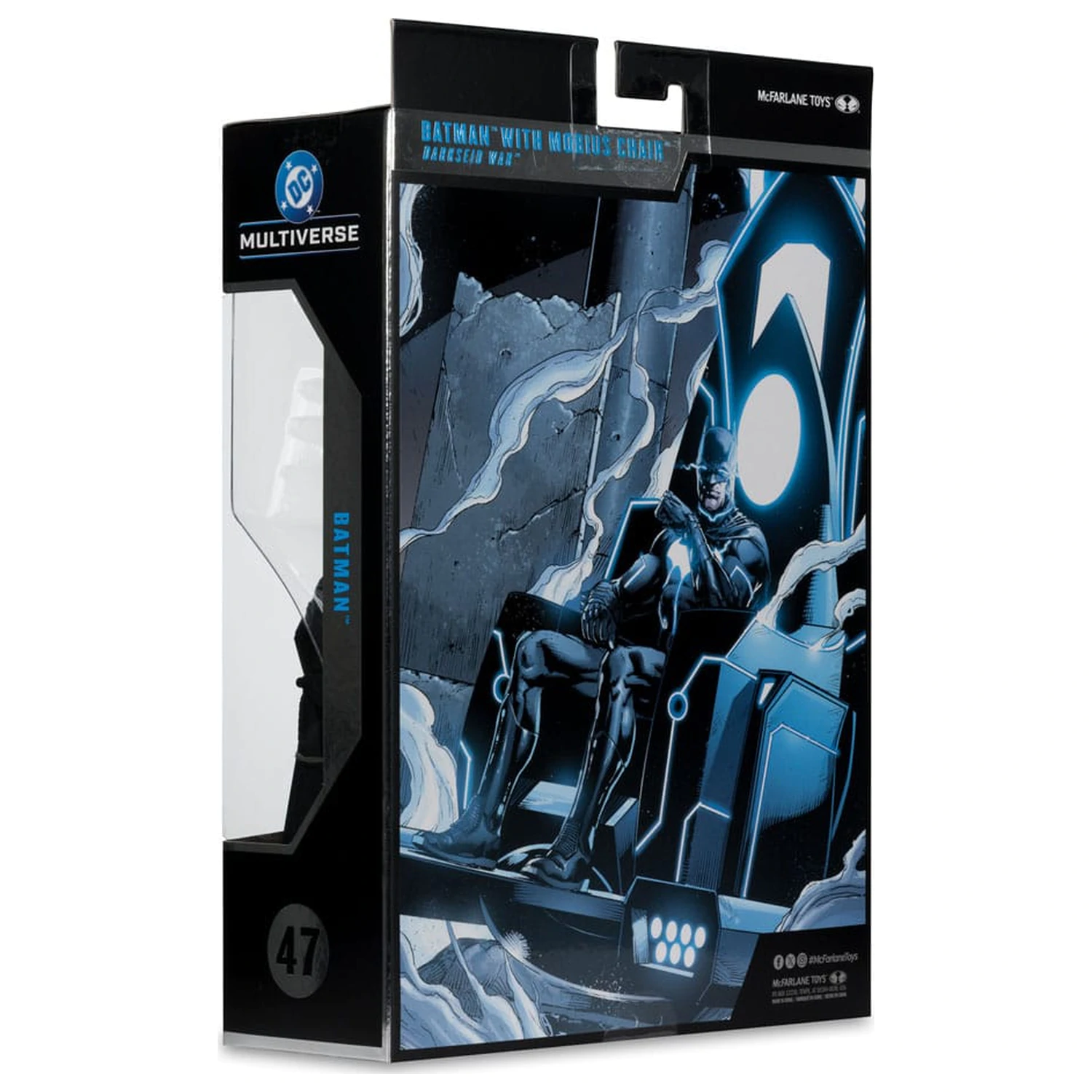 DC Multiverse McFarlane Collector Edition #47 Batman & Mobius Chair (Darkseid War) akciófigura 18 cm termékfotó