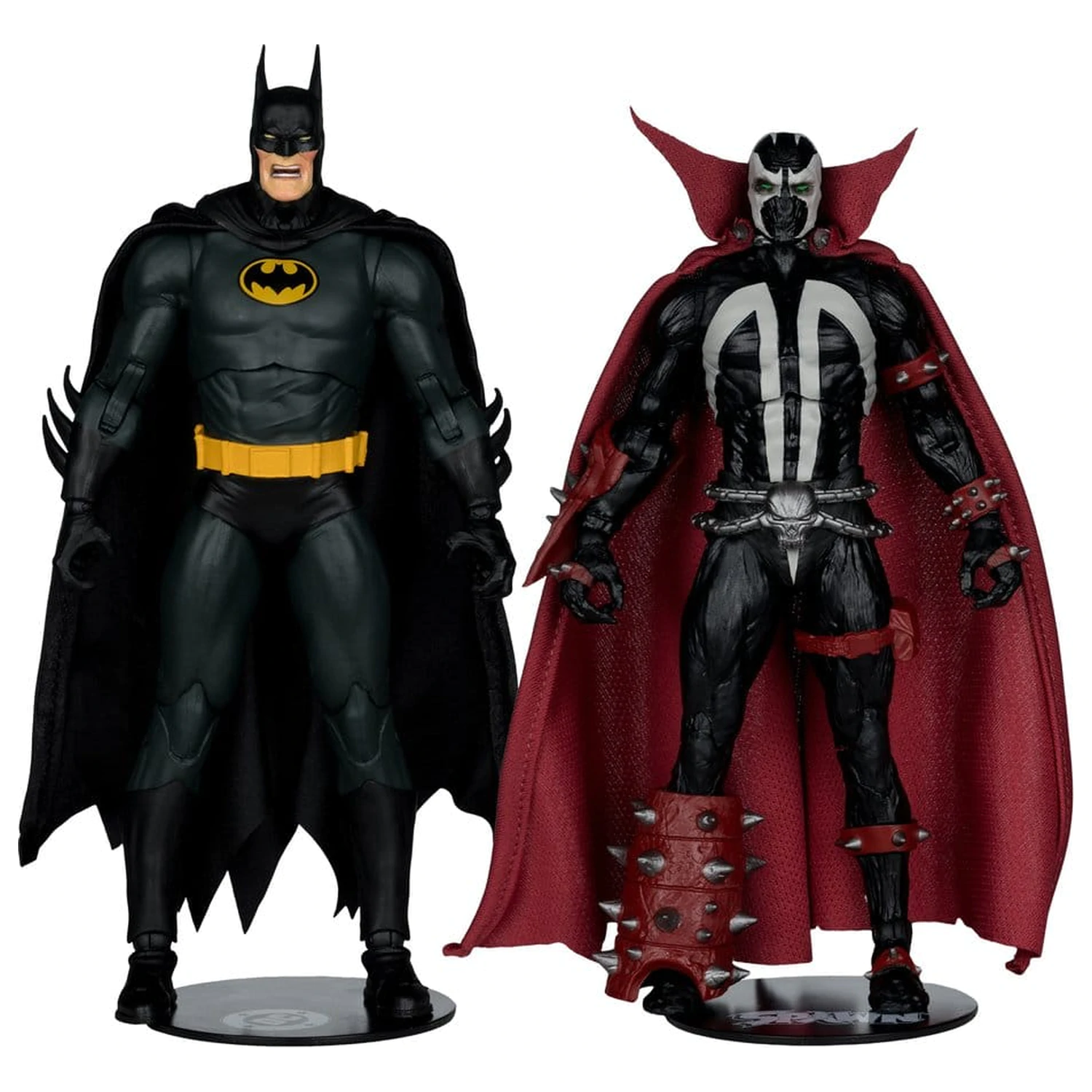 DC Multiverse McFarlane Collector Edition Batman & Spawn (Gold Label) 2 db-os akciófigura csomag 18 cm termékfotó