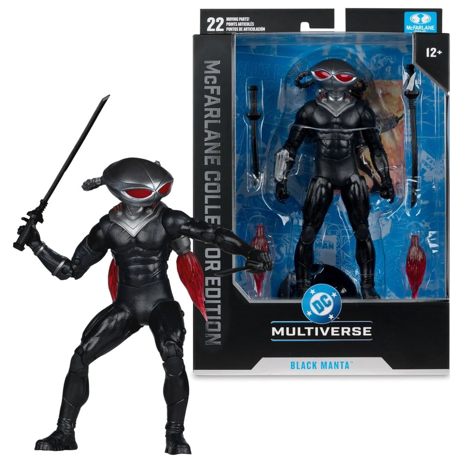 DC Multiverse McFarlane Collector Edition Black Manta (DC Classic #68) akciófigura 18 cm termékfotó