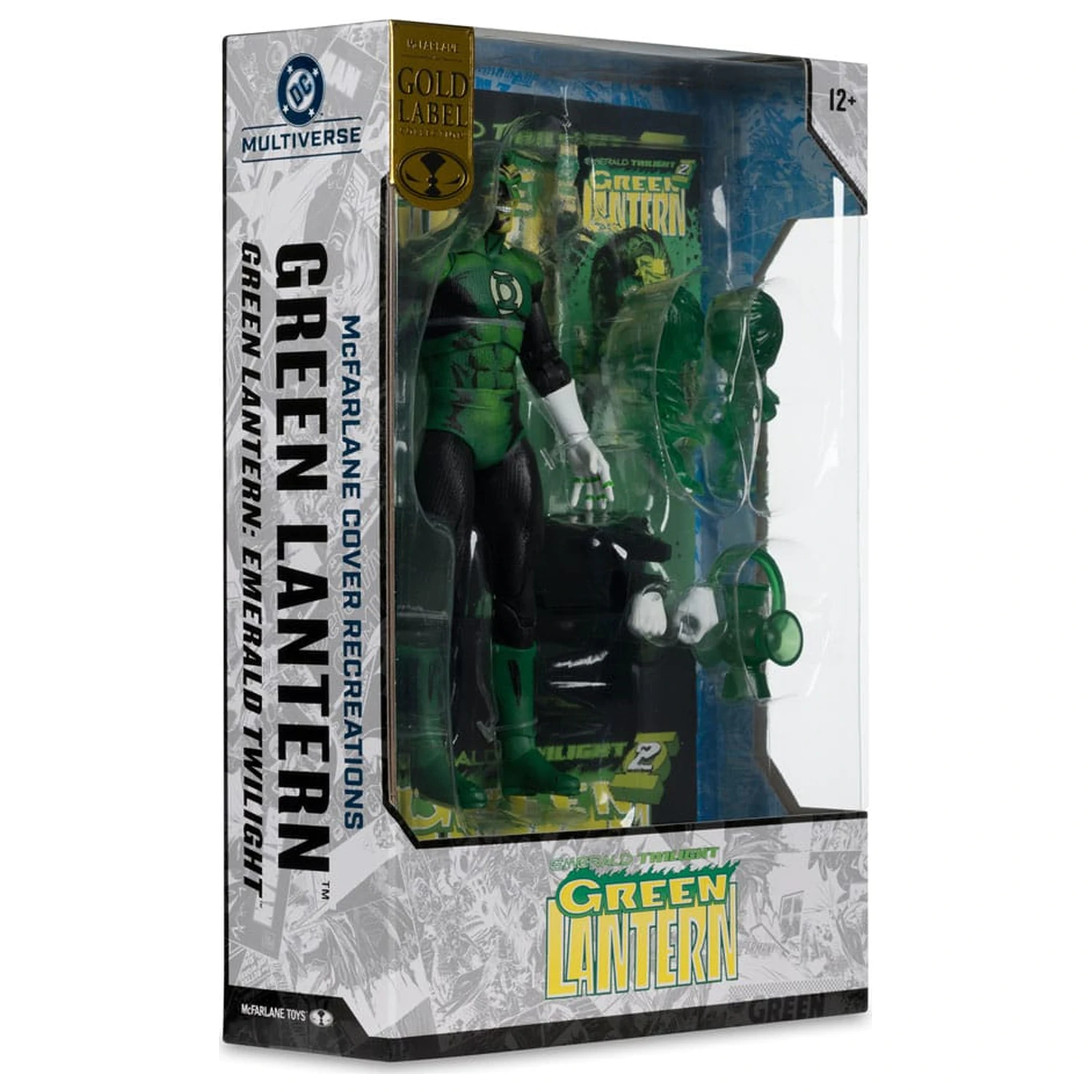 DC Multiverse McFarlane Cover Recreations Green Lantern (Emerald Twilight) (Gold Label) akciófigura 18 cm termékfotó