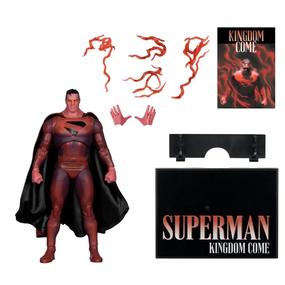 DC Multiverse McFarlane Cover Recreations Superman (Kingdom Come) (Gold Label) akciófigura 18 cm termékfotó