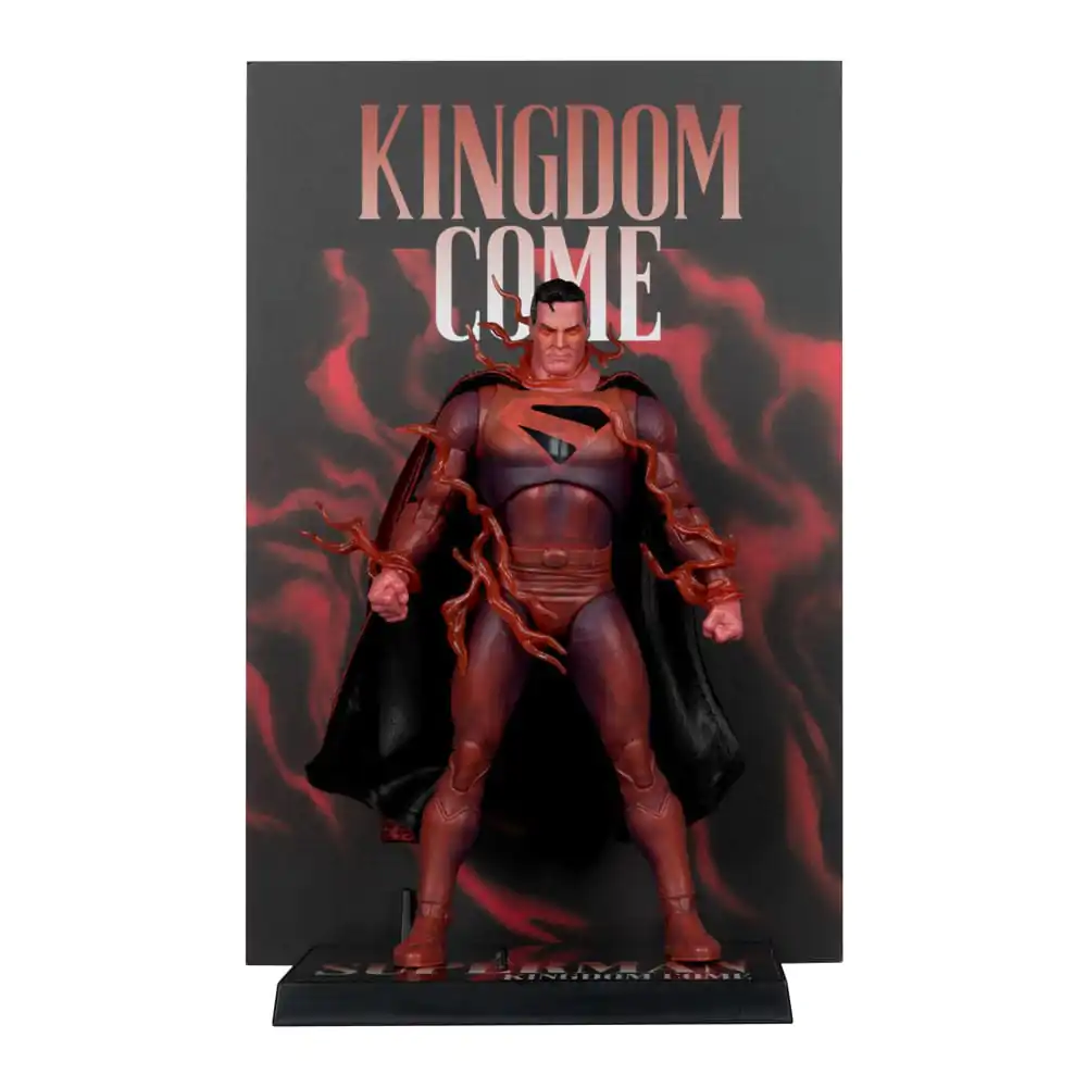 DC Multiverse McFarlane Cover Recreations Superman (Kingdom Come) (Gold Label) akciófigura 18 cm termékfotó