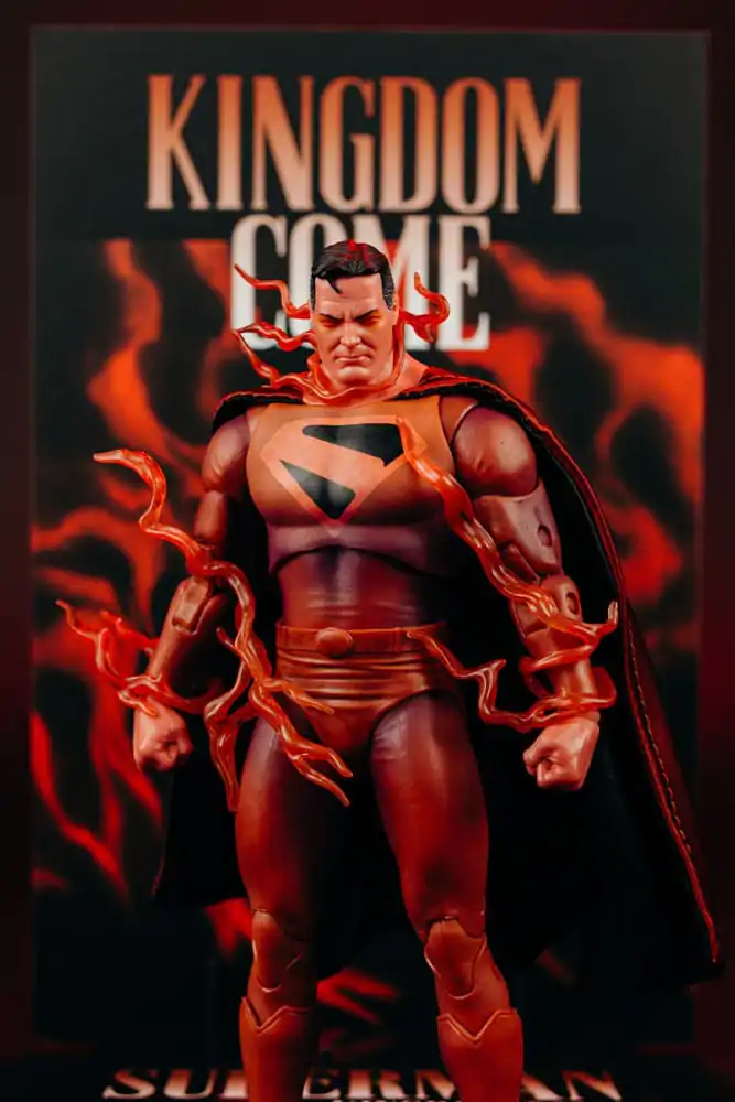 DC Multiverse McFarlane Cover Recreations Superman (Kingdom Come) (Gold Label) akciófigura 18 cm termékfotó