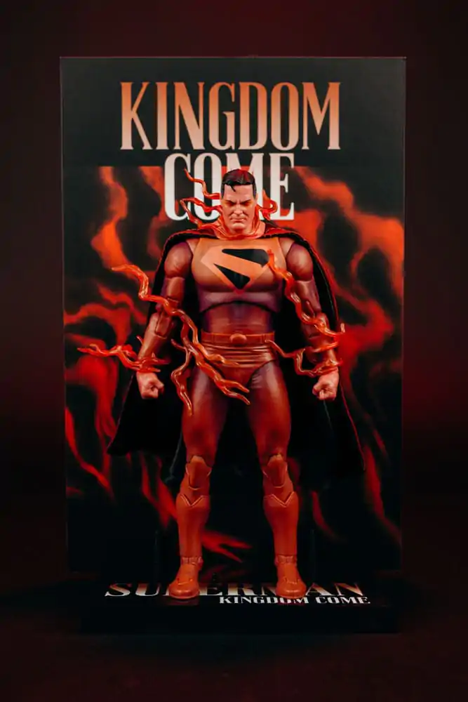 DC Multiverse McFarlane Cover Recreations Superman (Kingdom Come) (Gold Label) akciófigura 18 cm termékfotó
