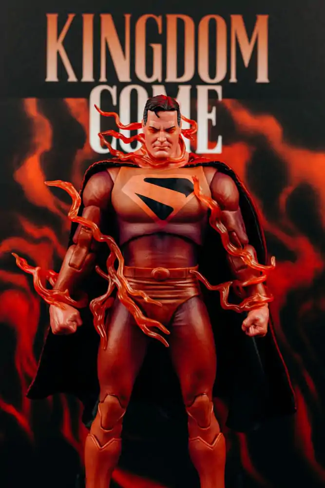 DC Multiverse McFarlane Cover Recreations Superman (Kingdom Come) (Gold Label) akciófigura 18 cm termékfotó