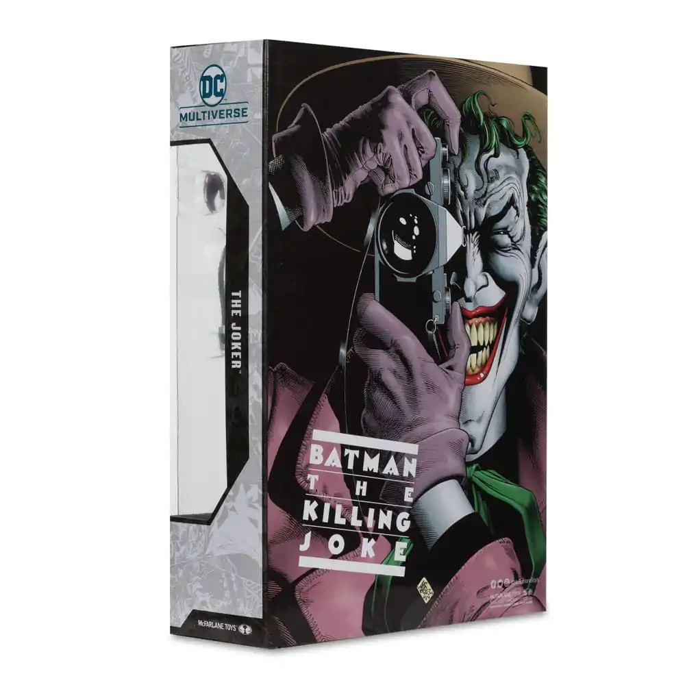 DC Multiverse McFarlane Cover Recreations The Joker (Batman: The Killing Joke) (Gold Label) akciófigura 18 cm termékfotó