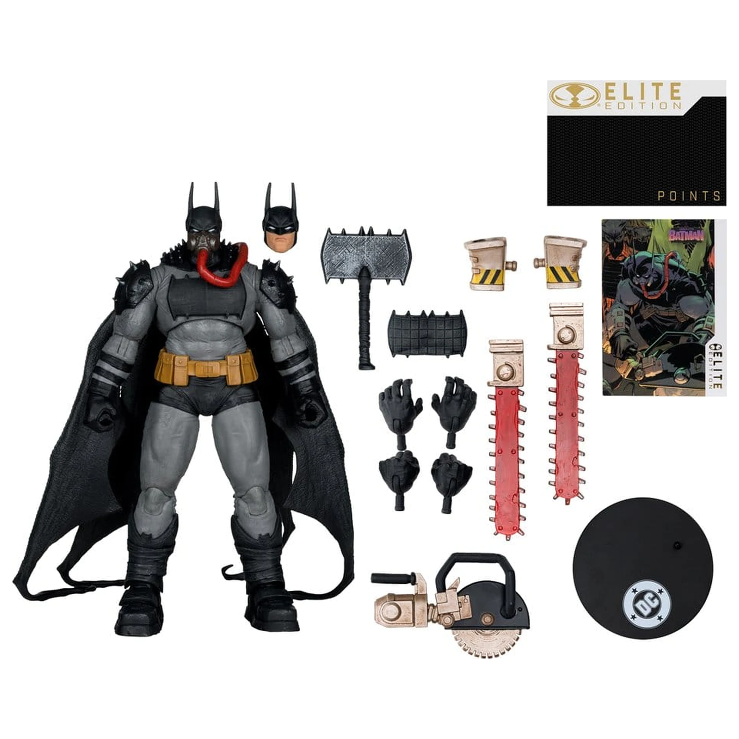DC Multiverse McFarlane Elite Edition Deluxe Batman (Absolute Batman) #16 akciófigura 18 cm termékfotó
