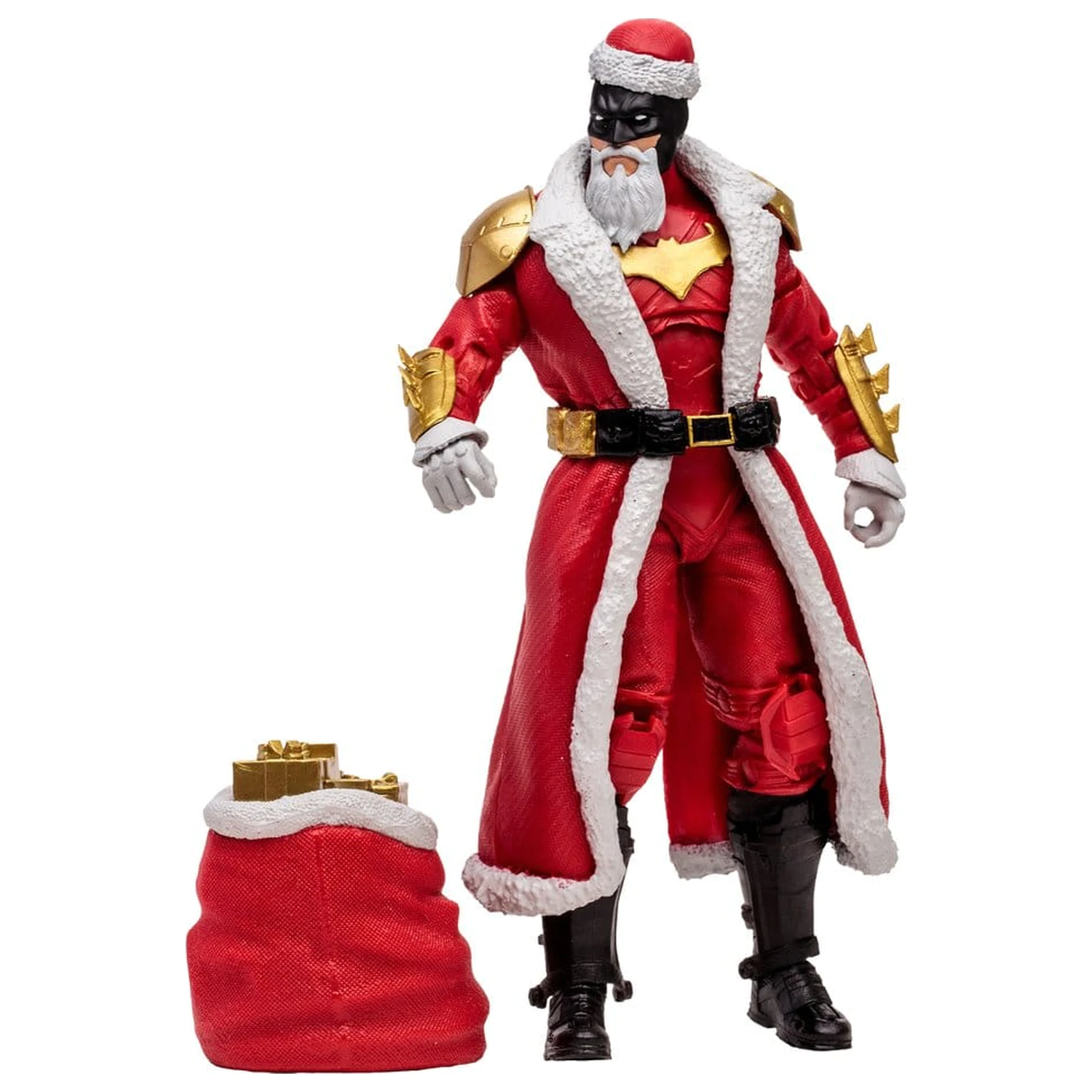 DC Multiverse McFarlane Vault Collection akciófigura Batman (Red Santa Suit) 18 cm termékfotó