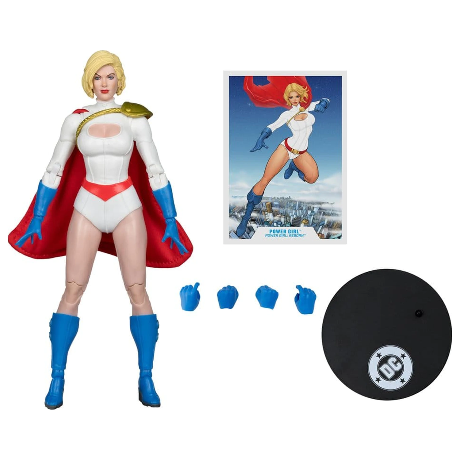 DC Multiverse McFarlane Vault Collection akciófigura Power Girl 18 cm termékfotó