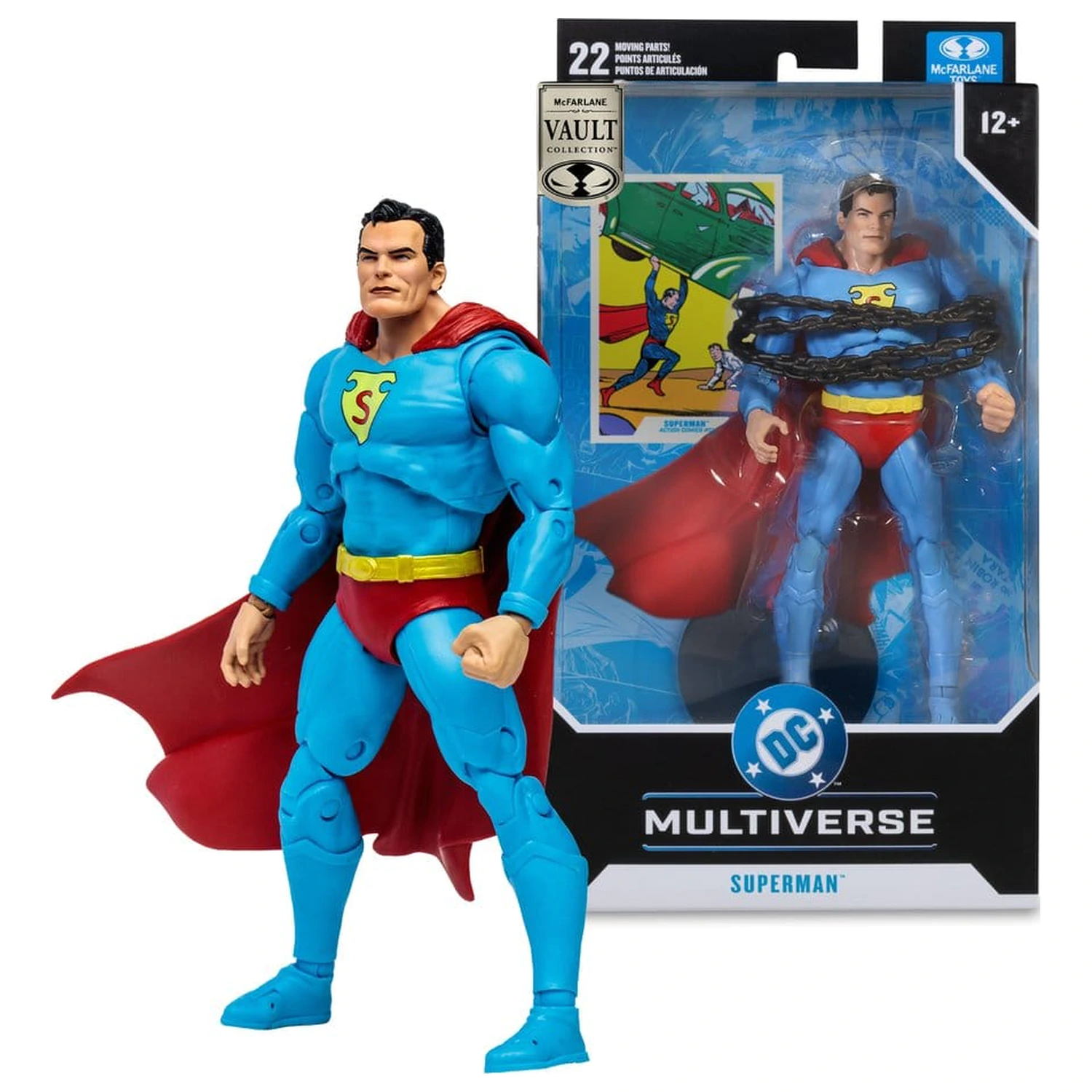 DC Multiverse McFarlane Vault Collection akciófigura Superman (Action Comics) 18 cm termékfotó