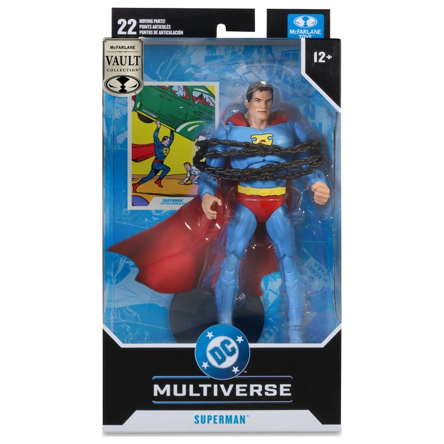 DC Multiverse McFarlane Vault Collection akciófigura Superman (Action Comics) 18 cm termékfotó