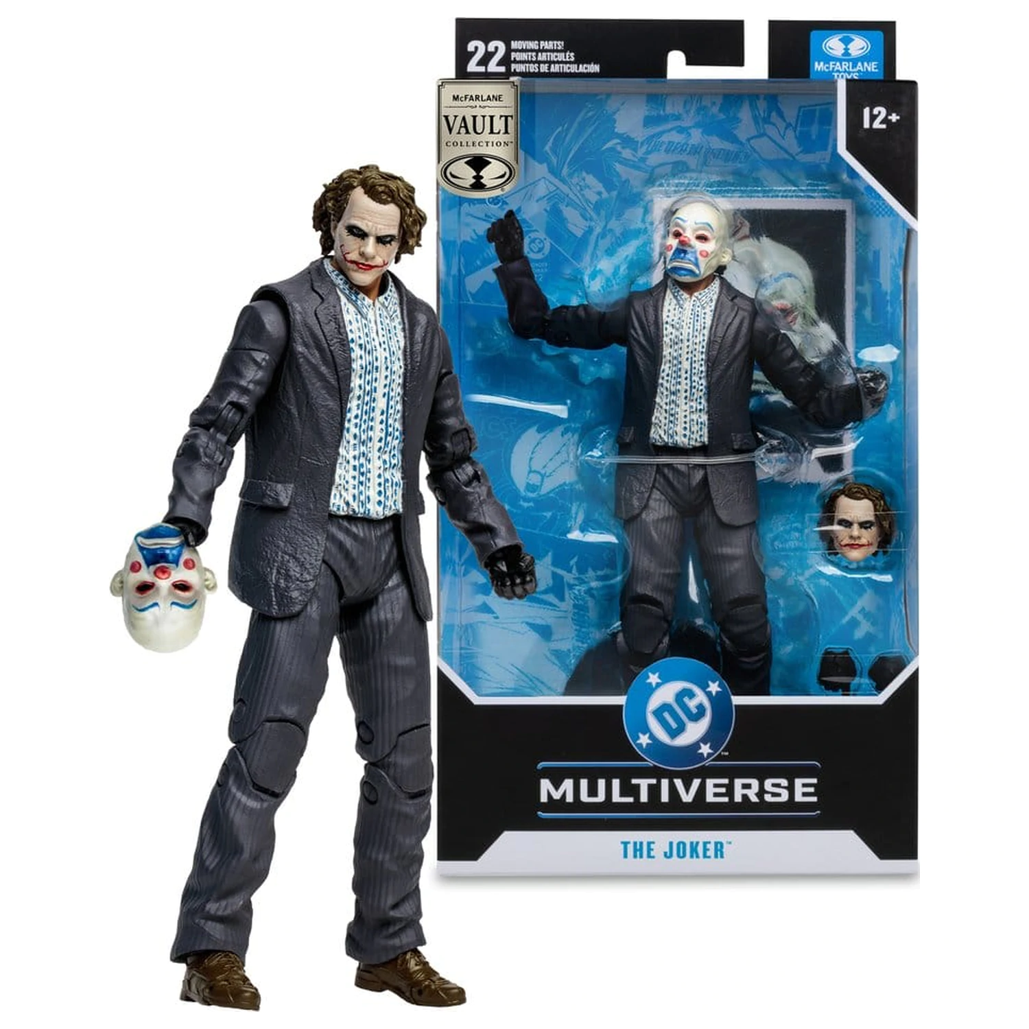 DC Multiverse McFarlane Vault Collection akciófigura The Joker (Bank Robber) (The Dark Knight) 18 cm termékfotó