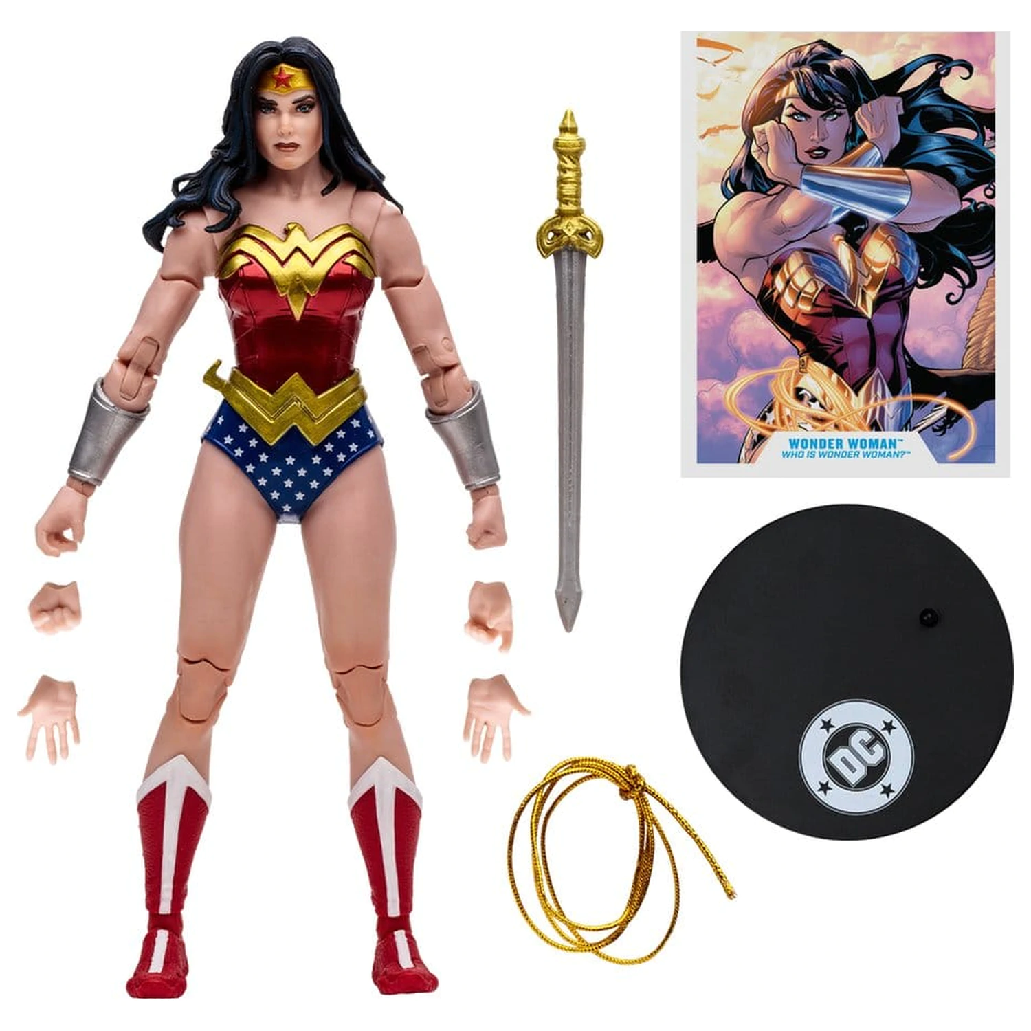 DC Multiverse McFarlane Vault Collection akciófigura Wonder Woman (Classic) 18 cm termékfotó