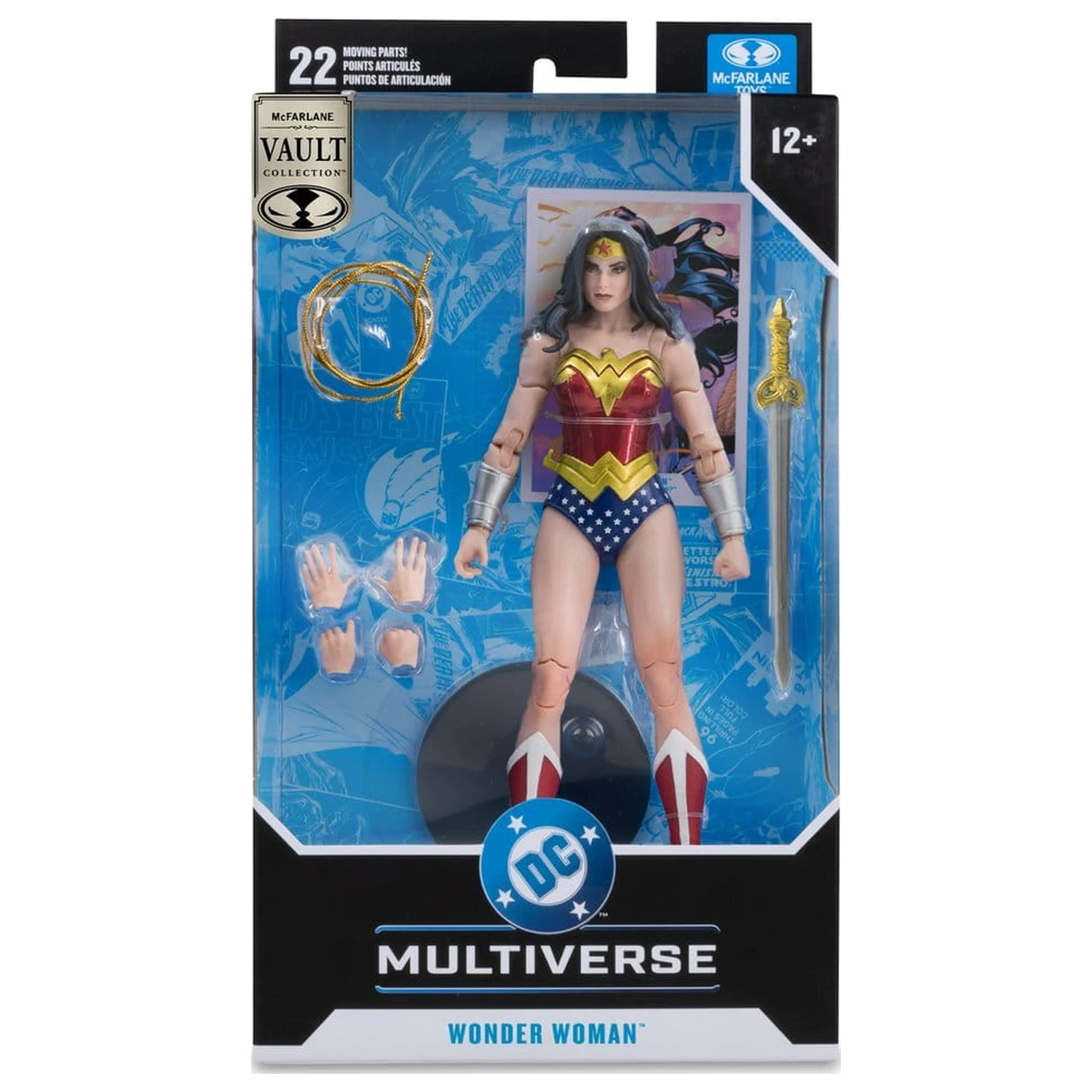 DC Multiverse McFarlane Vault Collection akciófigura Wonder Woman (Classic) 18 cm termékfotó